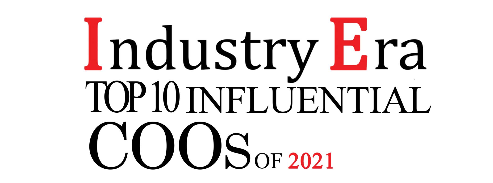 Top 10 Influential COOs of 2021 Logo